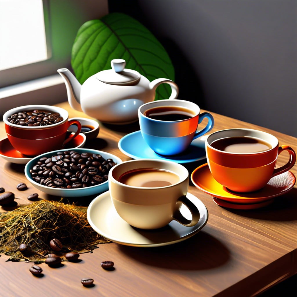 How Much Caffeine in Tea vs Coffee: Understanding Your Brew